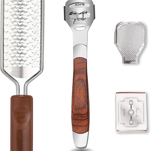 Other | Colossal Foot Rasp Wood Handle Callus Shaver 1 Replacement 1 ...